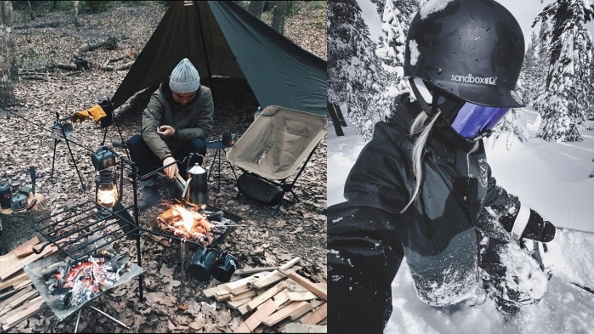 職人文章分享: 單板滑雪 Tiffany / 日系野營 Anderson - VIGHT