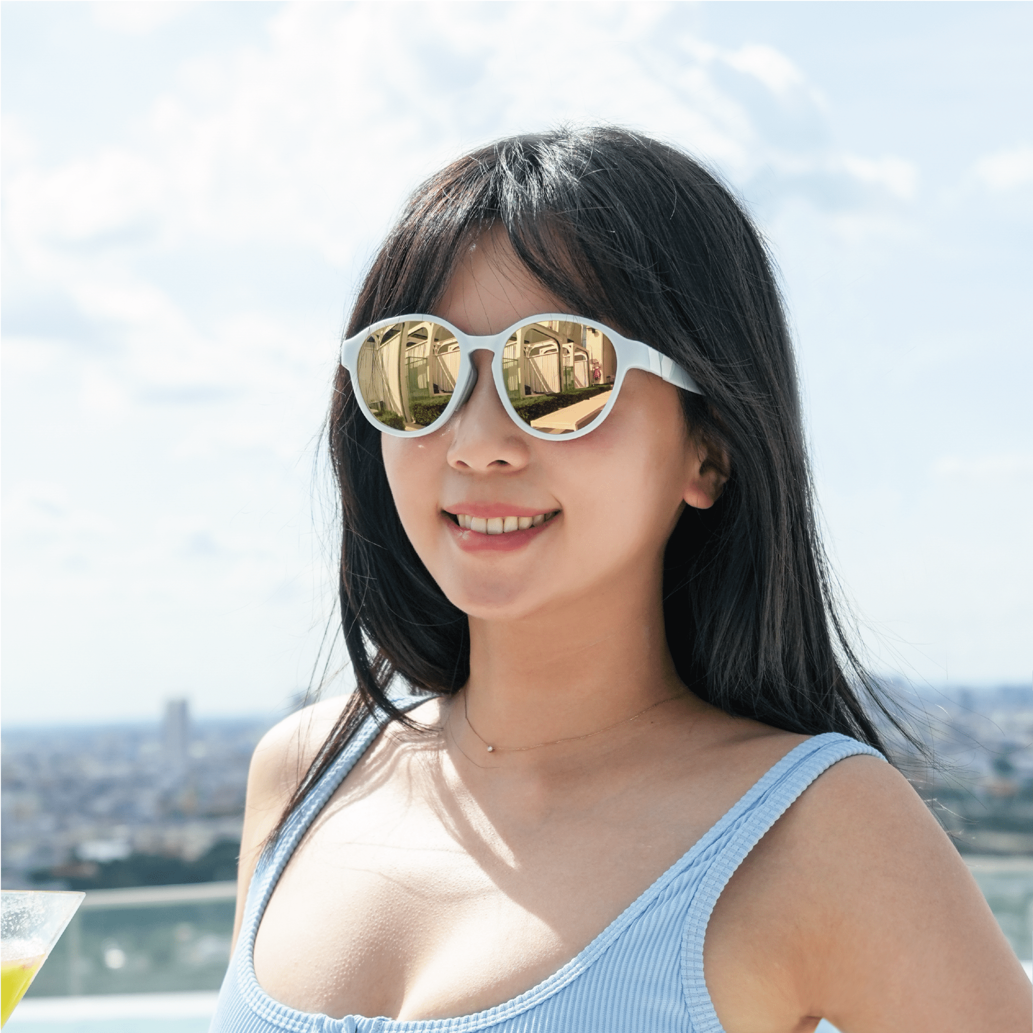 Triton S2 全抗海水 雲朵藍(圓框) - VIGHT