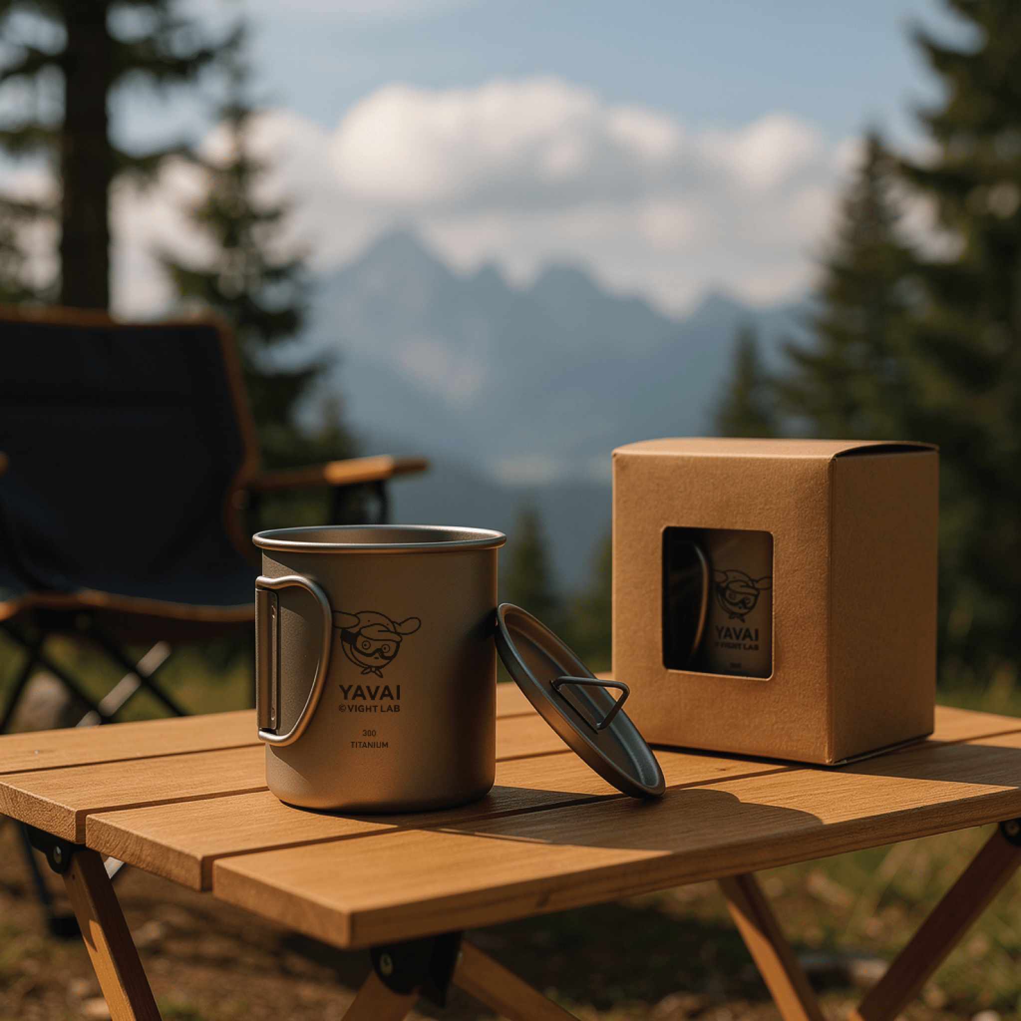 鈦享來一杯｜純鈦露營杯｜YAVAI鴨白社長 - VIGHT